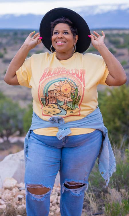 Desert Wanderlust Graphic T-Shirt