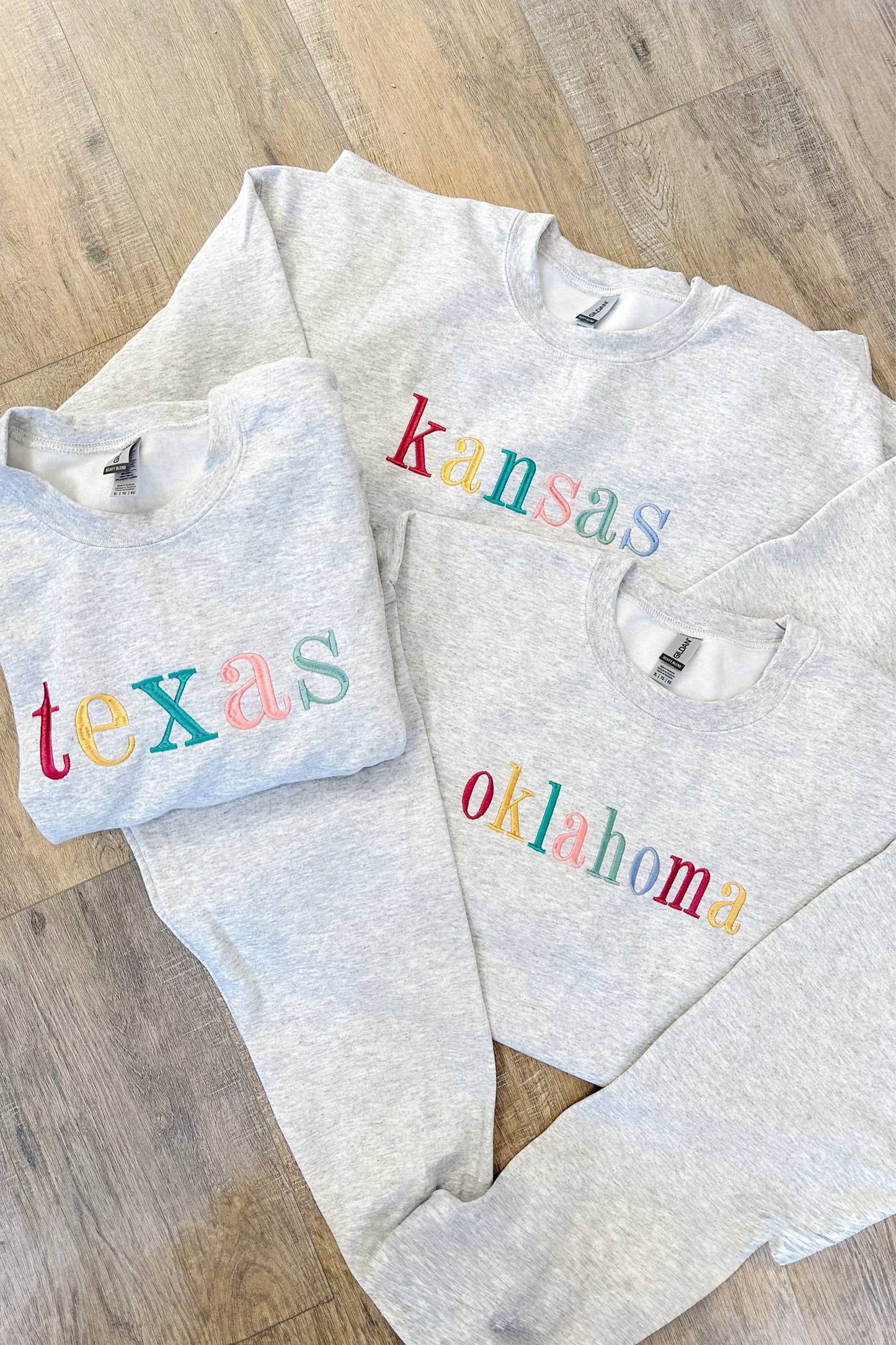 Embroidered OKLAHOMA Sweatshirt